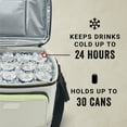 thumbnail image 2 of Coleman XPAND 22Qt Capacity 30-Can Soft Cooler, Beige, 2 of 11