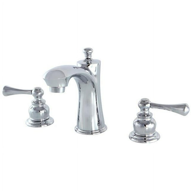 Kingston Brass KB7961BL Robinet de Lavabo Vintage à Large Diffusion, Chrome Poli