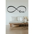 thumbnail image 3 of Infinity Love Symbol Wall Decal - Romantic Vinyl Sticker for Bedroom & Home Decor - Elegant Inspirational Quote Art - Removable & Easy to Apply Stylish & Durable Vinyl for Couples Living Room & More, 3 of 3