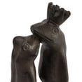 thumbnail image 7 of Creative Co-Op Decorative Cast Iron Kissing Frog Prince Figurine, Black, 7 of 7