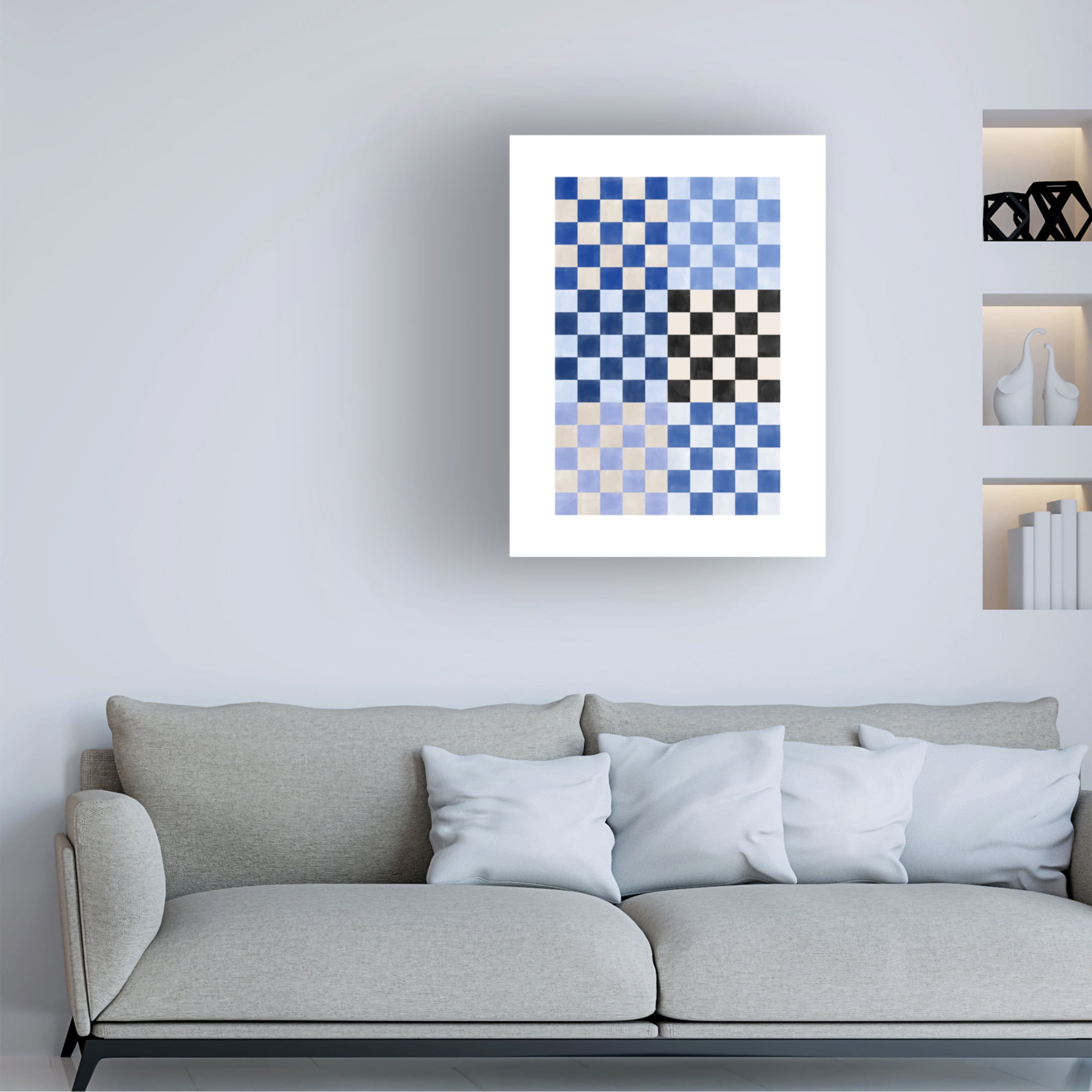Trademark Fine Art Elena Ristova Indigo60 Canvas Wall Art