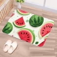 thumbnail image 5 of Watermelon Non-Slip Polyester Door Mat Floor Rug, Machine Washable Office Rug, 5 of 6