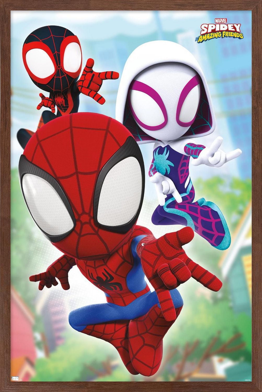 Marvel Spidey and His Amazing Friends - Webs Wall Poster, 22.375" x 34"