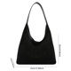 thumbnail image 5 of Bolso Bandolera Piel Sintética Ante para Mujer Con Bolsillo Hobo Viajes Y (), 5 of 5