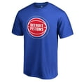 thumbnail image 2 of Men's Royal Detroit Pistons Primary Logo 2 T-Shirt, 2 of 3
