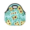 thumbnail image 3 of Wrapables® Insulated Neoprene Lunch Bag, Sunflowers Bloom, 3 of 6