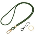 thumbnail image 1 of Llavero de soporte para tarjeta de identificación de correa larga Uxcell 1Set Verde, 1 of 6