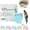 Blue, variant on Multiple Effect The Floor Clean, Water-Soluble Cleaning Sheets, Tablets Multi-Surface Cleaner, Concentrated Cleaner for Hardwood Laminate, Tile Walls Bathrooms & Kitchen,Offices (Blue, 100Pcs)