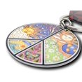 thumbnail image 3 of Dan Morris - Peace Sign - Metal Keychain, 3 of 5