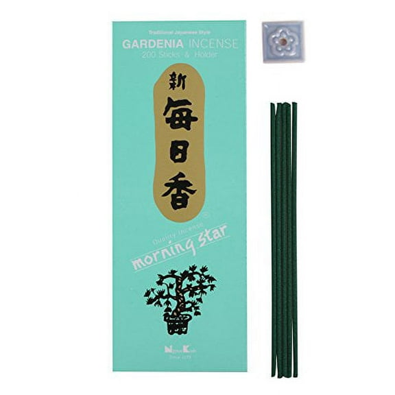 Nippon Kodo Morning Star Gardenia Incense, 200 Sticks