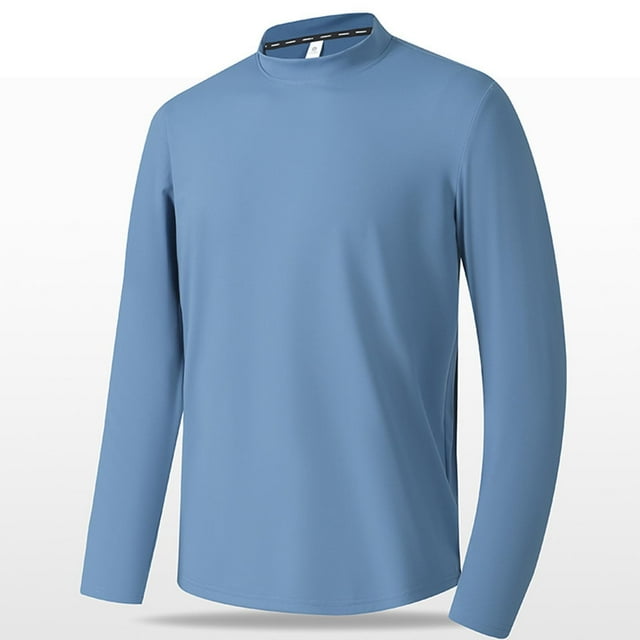 AherBiu Chemises en Lin pour Hommes à Manches Longues, Boutonnées, Col Montant, Plage, Décontractées, Automne