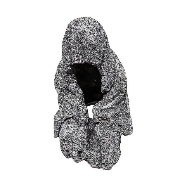Sentado Ghoul Led Escultura de resina Lámpara de césped Yard Art Rat Home Fy Outdoor En Ornt