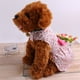 thumbnail image 2 of Greeniant Ropa para mascotas Vestidos cómodos Ropa elástica para mascotas Faldas Trajes transpirables encantadores Fiesta de ocio para primavera verano Ropa para mascotas Rosa L Greeniant PT000681-09, 2 of 6