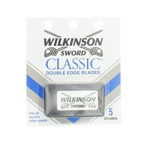 Wilkinson Sword Men's Double Edge Refill Blades Stainless Steel 5ct,8-Pack