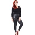 thumbnail image 3 of Women Faux Leather Stretch Skinny Pants Leggings Plus Size Slim Fashion Trousers, 3 of 7