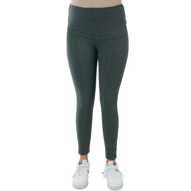 LEGGING MATERNIDAD ALMACENES MARIO 6001 GRIS OXFORD SIN BOLSA