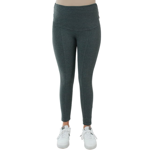 LEGGING MATERNIDAD ALMACENES MARIO 6001 GRIS OXFORD SIN BOLSA