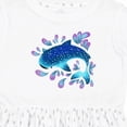 thumbnail image 4 of Inktastic Cute Whale Shark Girls Toddler Dress, 4 of 5
