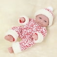 thumbnail image 5 of Staron Reborn Doll Clothes for 12 Inch Dolls, Simulation Outfits for Girl Toys, Christmas Dress Set for Role Play and Gift Giving, 5 of 7