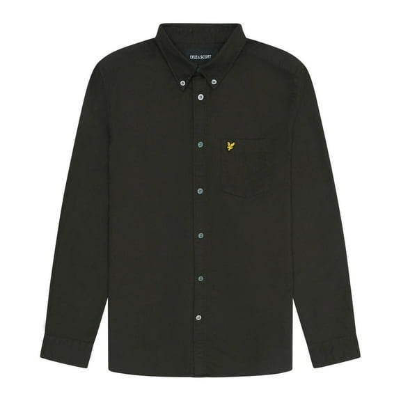 Lyle & Scott Mens Plain Oxford Shirt