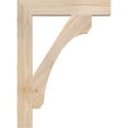 thumbnail image 3 of Ekena Millwork 3 1/2"W x 22"D x 30"H Legacy Block Smooth Bracket, Douglas Fir, 3 of 4