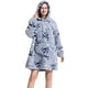 thumbnail image 1 of Sudadera con capucha de gran tamaño para padres e hijos, ropa de dormir de lana con aguacate, manta gigante de invierno, 1 of 4