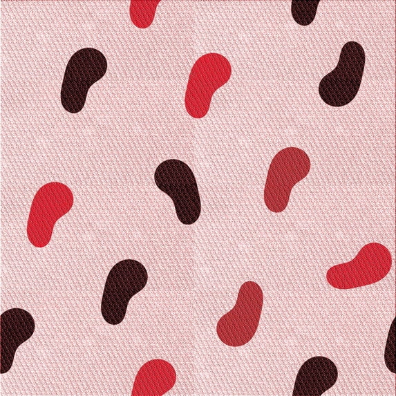 Ahgly Company Machine Washable Indoor Square Transitional Pink Bubble Gum Pink Area Rugs, 5' Square