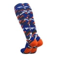 thumbnail image 2 of TCK Sports Elite Performance Over The Calf Camo Socks (Royal/Orange Camo, Large), 2 of 2