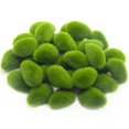 thumbnail image 1 of Rocas de musgo artificiales Giftmeet, 30 piezas, espuma verde, 5 x 3 cm, 1 of 6