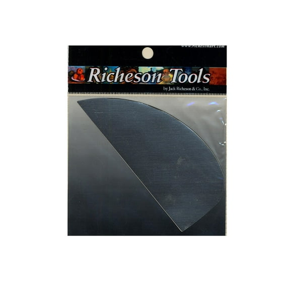 Steel Scrapers 1/2 moon pointed (pack of 8)