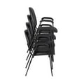 thumbnail image 4 of Regency Ace Vinyl Stack Chair (4 pack)- Black, 4 of 4