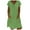 Green womens dresses, variant on Summer Saving Wycnly Womens Dresses Comfy Breathable Cotton Linen Casual Pocket Plus Size Swing Tunic Midi Dresses Summer Solid V-Neck Short Sleeve Formal Knee-Length Dress Blue l