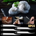 thumbnail image 1 of Boovnll Kitchen Gadgets, 5Pc Shrimp Line Knife, Shrimp Back Knife, Shrimp Line Intestine, Shrimp Cleaning Tool, Stainless Steel, Fish Belly, Shrimp Knife, Kitchen Tool, Home and Kitchen, 1 of 9