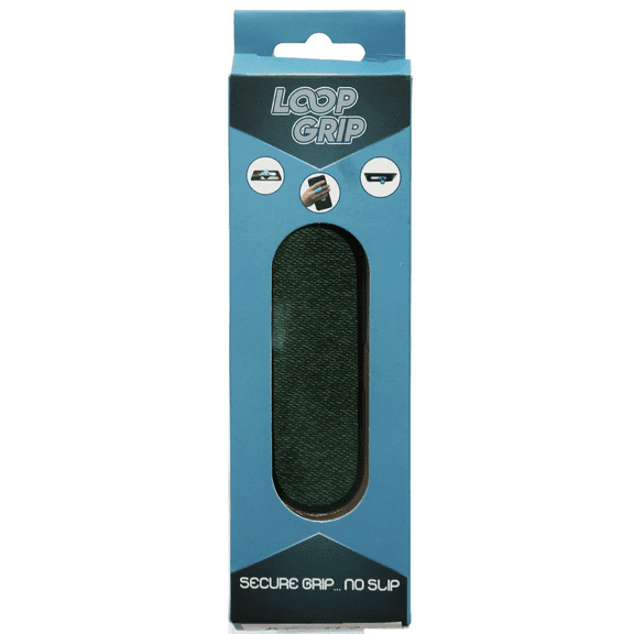 Smartphone Holder with Slider Loop Grip and Stand, Secure Adhesive Mount, Hands Free Car Vent Clip, Portrait, Landscape Viewing, Residue Free Removal, Functional, Stylish Phone Accessory, Gold