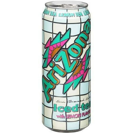 Arizona Lemon Iced Tea, Tea Drink, 23 fl oz