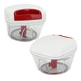 thumbnail image 1 of Food Shredder Garlic Grinder, Hand Pull Food Chopper, for Vegetables Boneless Meat, 1 of 8