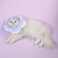 thumbnail image 4 of Cat Recovery Collar, Soft Elizabeth Pet Adjustable Protective Cone Healing Cone After Surgery, Purple, M, 4 of 5