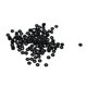 thumbnail image 1 of 100 piezas de tapón de goma de silicona, abalorios de anillo, abalorios, cierre de clip para pulsera europea Negro, 1 of 9
