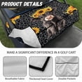 thumbnail image 6 of Whosucclay Sunflowers Highland Cattle Seat Cover, Durable Golf Cart Seat Cover Breathable Wear-Resistant Golf Cart Seat Protector for Most 2 Seats, 6 of 7
