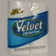24pk Orchids Paper 096071 "Velvet" 4Rl Bathroom Tissue