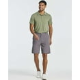 thumbnail image 6 of 3 Pack: Mens 9" Golf Shorts Pockets - Flat Front Casual Work Workout Active Hiking Sport, 6 of 6