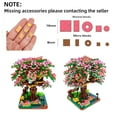 thumbnail image 2 of Sakura Tree Building Blocks with LED Light(2008pieces)Bonsai Tree Building Kit for Adults Tree House Building Set Toys Christmas Birthday for Girls, 2 of 10