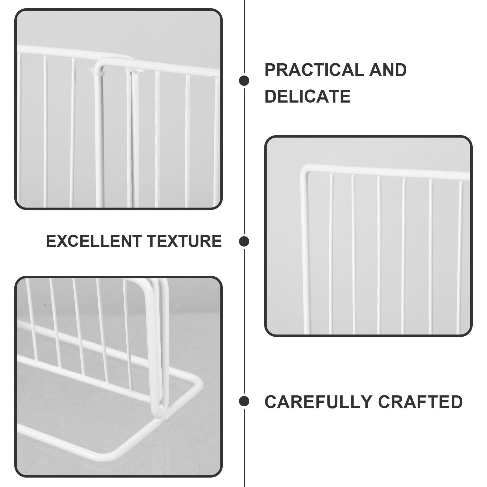 MLINS Freezer Organizing Separator Plastic Shelf Divider For Neat Storage Fridge Divider Freezer Shelf Dividers Closet Separators