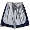 thumbnail image 6 of JTSRKL Mens Mesh Basketball Shorts Color Block Loose Baggy Quick Dry Short Pants Breathable Summer Gym Training Active Sport Bottoms, 6 of 6