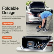 SuperHandy Lightweight 3-Wheel Mobility Scooter - Elder, Handicap, Adults Transport, 48V 2Ah Battery, Long Range, 35 lbs