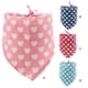 thumbnail image 5 of Methold Bufanda de baba para mascotas, transpirable, suave, de algodón, punteada, cálida, Triangular, ajustable, toalla decorativa, regalo de Festival Ropa para mascotas Azul claro Methold PT003850-04, 5 of 6