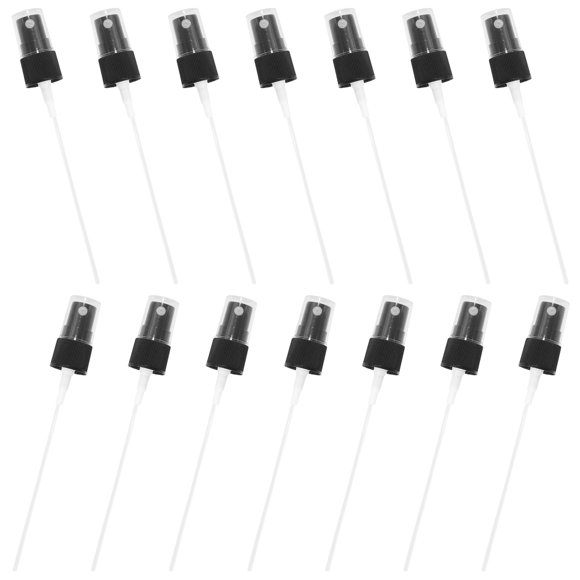 Luxshiny 15Ud Cabezal Repuesto Para Botella De Spray Negro Ideal Para Uso En Casa Y Viaje