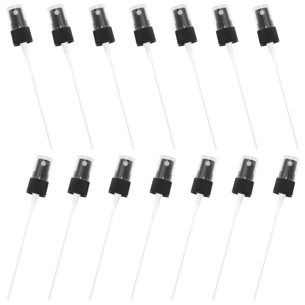 Luxshiny 15Ud Cabezal Repuesto Para Botella De Spray Negro Ideal Para Uso En Casa Y Viaje