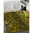 thumbnail image 3 of Ahgly Company Machine Washable Indoor Rectangle Transitional Night Red Area Rugs, 5' x 7', 3 of 7