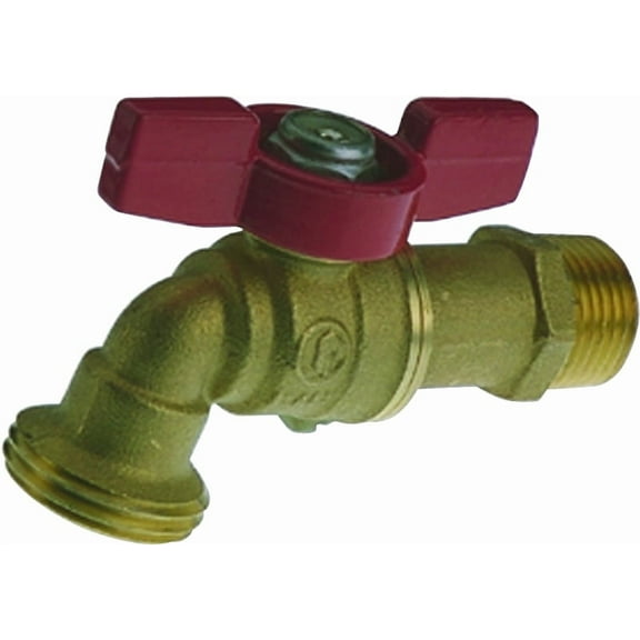 B & K 103-024 Hose Bibb Forged Brass 3/4"